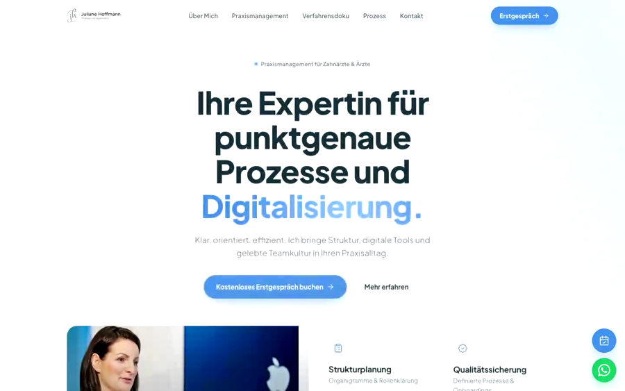 Juliane Hoffmann — Einzelseite mit SEO-Fokus